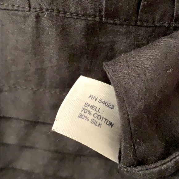 GAP Sheer Black Cap Sleeve Top - Picture 5 of 5